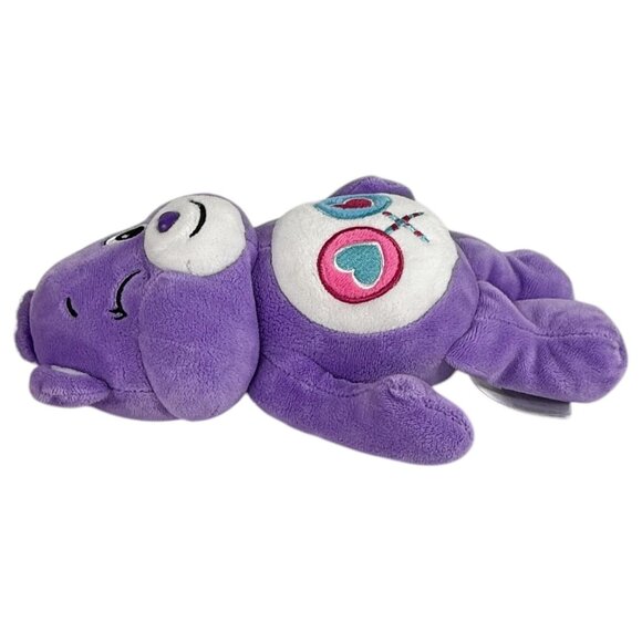 Winking Care Bears Share Bear Plush 10” Purple Lollipops Stuffed Animal Toy - Picture 7 of 8